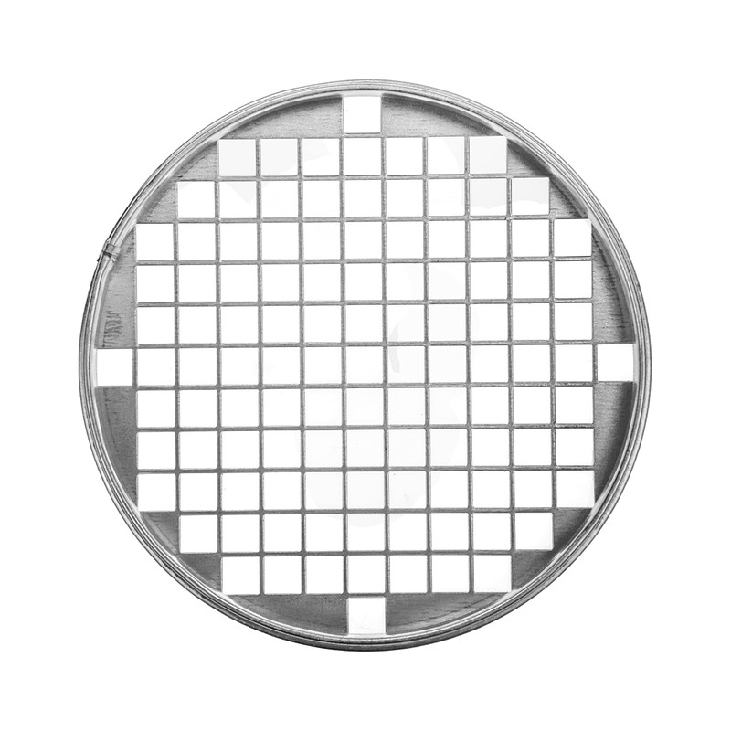 Vent Systems 8" Metal Tee Cap with Mesh. Galvanized Steel