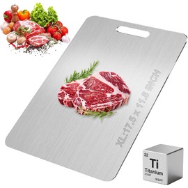 Tabla de Cortar de Titanio Puro Ufolbol WQF-TCB-XL para Cocina