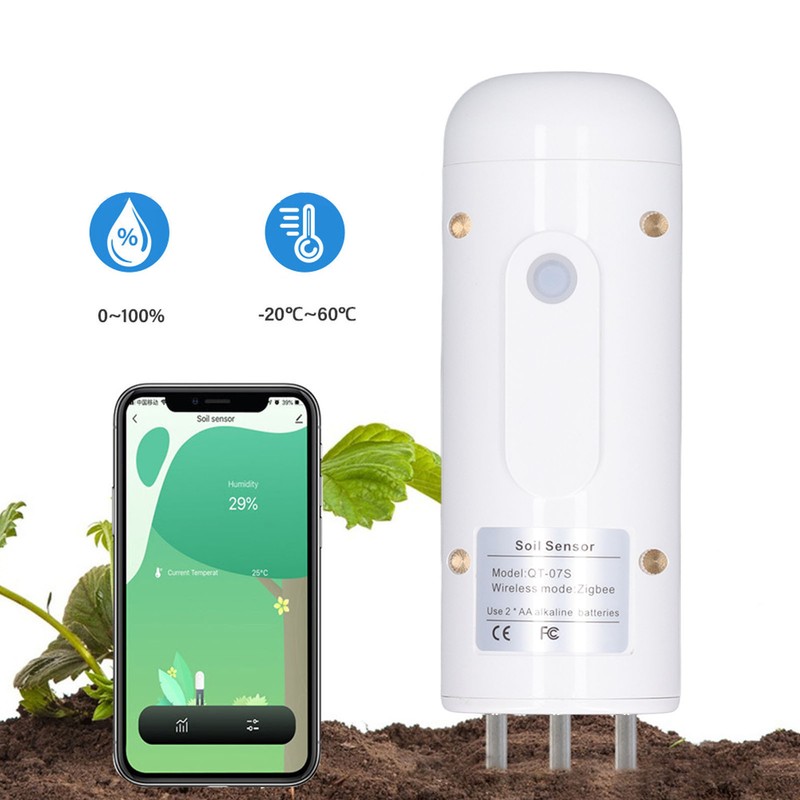Soil Moisture Meter IP67 Waterproof Sensitive ABS Housing Stainless Steel
