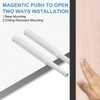 sourcing map 2 Pcs Magnetic Push Latches for Cabinet Door,