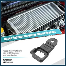 TUCKBOLD 2pcs Upper Radiator Insulator Mount Bracket for Ford Edge 2011-2014 for Ford Explorer 2011-2018 No.AG1Z8A193A Automotive Parts