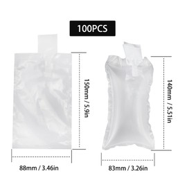CHRI Air Cushion Air Cushion Pack of 100 Air Bags Packaging Material for Shipping