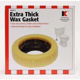 Keeney K836-2 Jumbo Wax Toilet Gasket