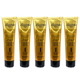 [Dark Brown No. 7] Bostina the plus hair dye 110ml, dark brown, 5 pcs / [흑갈색 7호] 보스티나 더 플러스 염색약 염색제 110ml, 다크브라운, 5개
