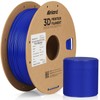 Inland PLA Basics Filament 1.75mm, Blue Basic PLA 3D Printer