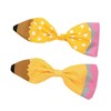 Teacher Hair Clips, Cute Yellow Pencil Bow Hair Clips, Yellow