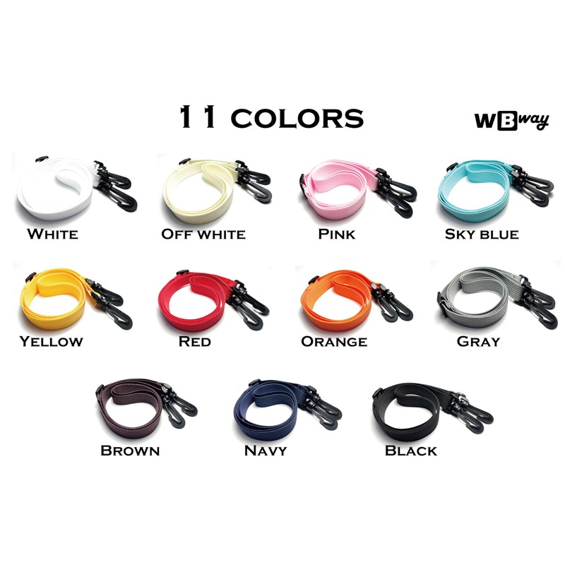 WBway Shoulder Strap, Width 0.8 inches (2 cm), Length 55.1