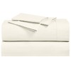 Abripedic Solid 300-Thread-Count, 100-Percent Cotton Percale, Breathable Crispy Split-Top-California-King Sheets