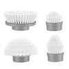 PureSwirlz 4 Pack Replacement Brush Heads for PureSwirlz Bathroom Cleaning