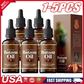 Unbranded Batana Oil with Rosemary for Hair Growth - Nourish Scalp & Detox for Strong; - 2pcs