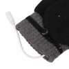 Full and Half Fingers Heating Gloves USB Fingerless Knitting Electric