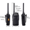 Retevis RT27 Walkie Talkies,Two Way Radio with Shoulder Speaker Mic,2