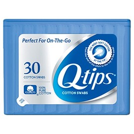 Q-tips Swabs Travel Pack 30 Each