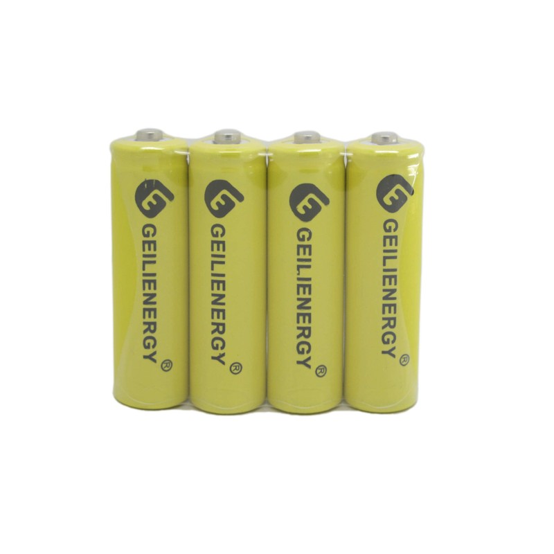 GEILIENERGY Solar Light AA NiCd AA 600mAh 1.2V Rechargeable Batteries