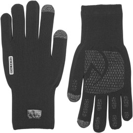SEALSKINZ Unisex Anmer Waterproof All Weather Gloves Breathable - Black - S