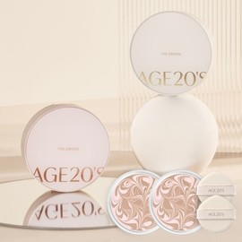 Age to Wenness Di Origin Essence Pact (Pink White) Original + Refill / 에이지투웨니스 디오리진 에센스 팩트(핑크화이트) 본품+리필