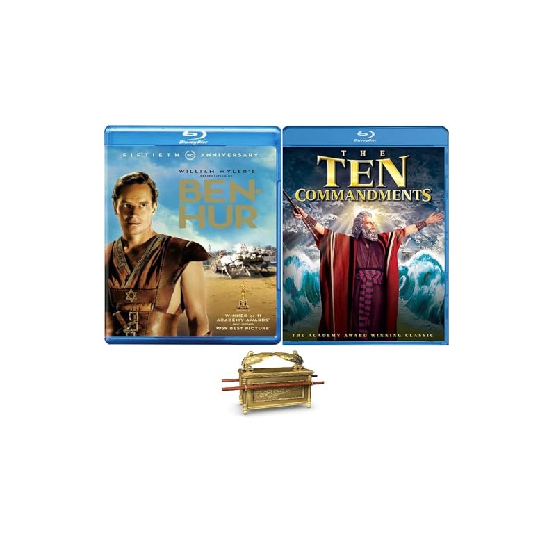 The Definitive Charlton Heston BluRay Collection: The Ten Commandments &
