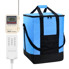 Bed Bug Heater with Timer & Thermometer, Non-Chemical, Pet & Human Safe, Extra Heating Pad Included, for Home, Travel, and RV Use