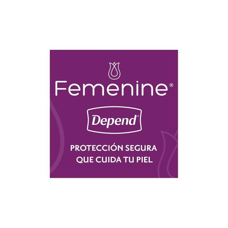 Depend Toallas para Incontinencia Regular, Goteo Moderado, Absorción Dual, 10