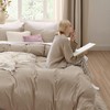 Bedsure Bedsure Deep Beige Duvet Cover Full Size - 3