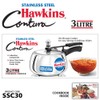 Hawkins 3 Litre Contura Pressure Cooker, Stainless Steel Inner Lid