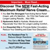Neuropathy Nerve Relief Cream - Premium Nerve Cream 3X Action