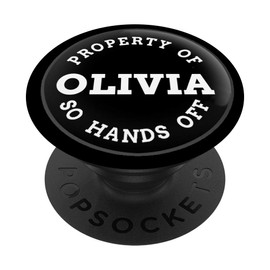 Olivia Name Phone Gift Property Of Custom Name Set Pack