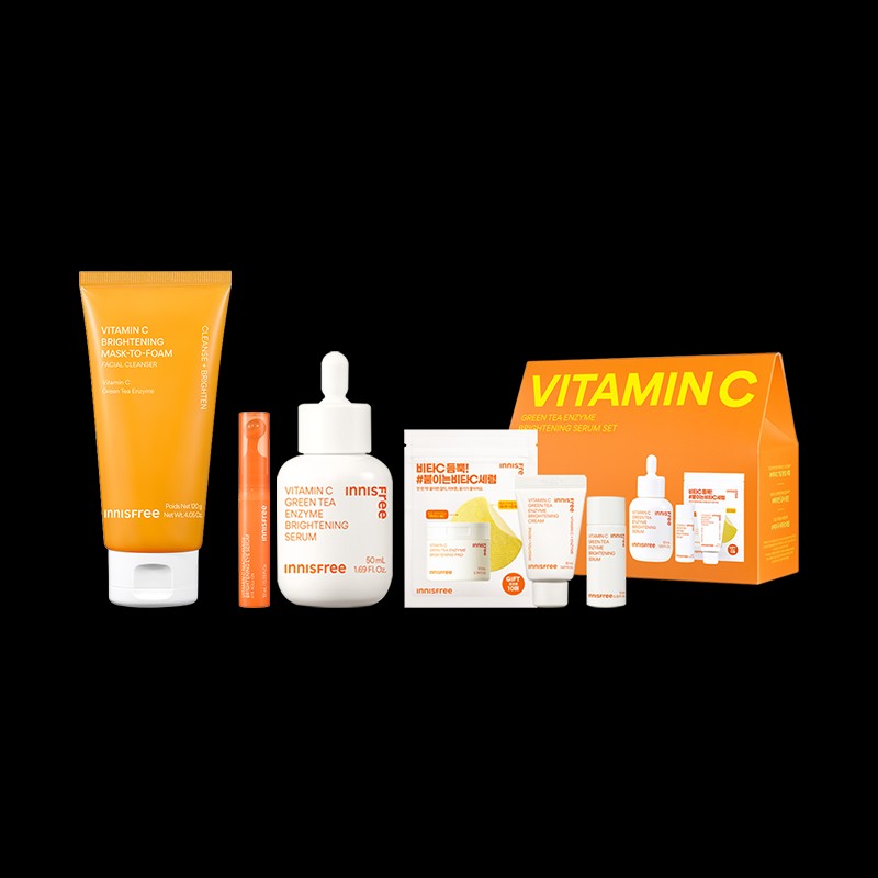 Innisfree [이니스프리]비타C 풀 패키지 (세럼+아이세럼+팩투폼) [Innisfree] Vita C Full Package