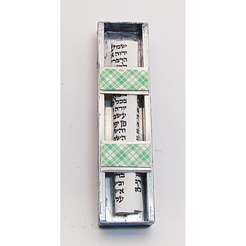 Marbled Mezuzah Case A176