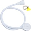 Portable Rubber Tube Nozzle,Quick Contact,Easy to Use,Hand Shower,Suitable for Pet