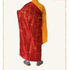 Zzooi Chinese Style Monk's Gown Cassock Monk Robe for Conduct