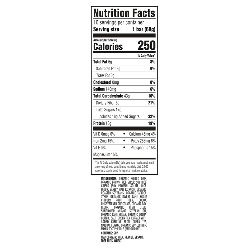 CLIF BAR - Energy Protein Bars - Cool Mint Chocolate