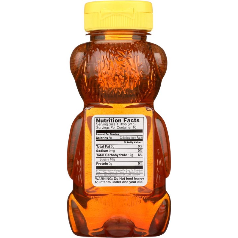 Gunter's Pure Clover Honey Bears, LargePack 12 Oz (Pack of