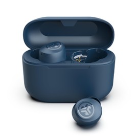 JLab JLab Go Air Pop True Wireless Bluetooth Earbuds & Charging Case - Navy Blue, Dual Connect, IPX4 Sweat Resistance, Bluetooth 5 Connection, 3 EQ Sound Settings Signature, Balanced, Bass Boost