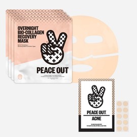 Overnight Bio-Collagen Recovery Masks + Free Pimple Patches Bundle