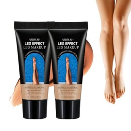 2PCS Maquillaje de Piernas Waterproof No Transfer, Cobertura Total, 30g | Corrector Corporal Perfector, Unifica Tono de la Piel, Ligero, Larga Duració