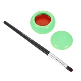 FOMIYES Floral Blush Lipstick Lasting Moist Cheek Eyeshadow Retro Makeup Tool Safe for Beginners Random Color