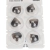 6pcs Silicone Click Sleeve Accessory Protect Ears Washable Sound Amplifier