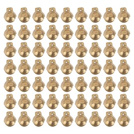 Framendino, 60 Pack Vintage Tibetan Brass Bells Mini Craft Bell Charms Pendant for DIY Jewelry Making