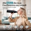 Limes 8 FourSeasons Thermos Flask, 1 Litre, Hot & Cold,