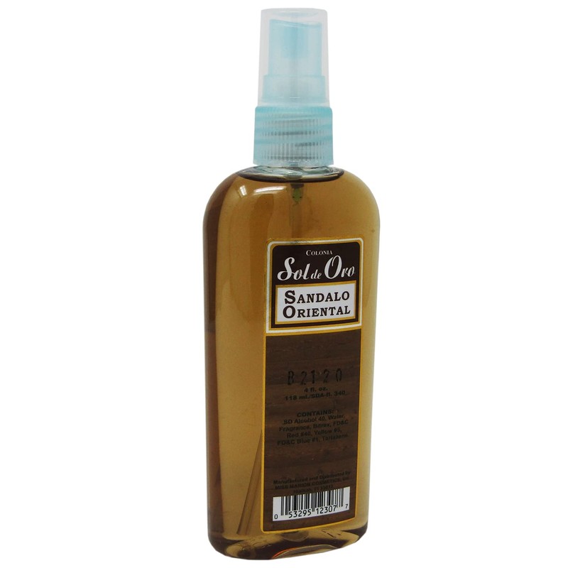 SOL DE ORO Sandalo Oriental Cologne Spray 4 Oz