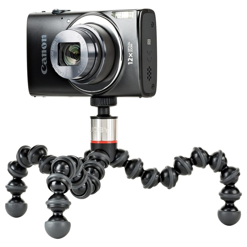 Joby JB01505-BWW GorillaPod 325 Kamerastativ, Schwarz/Anthrazit, 11,44 Unzen