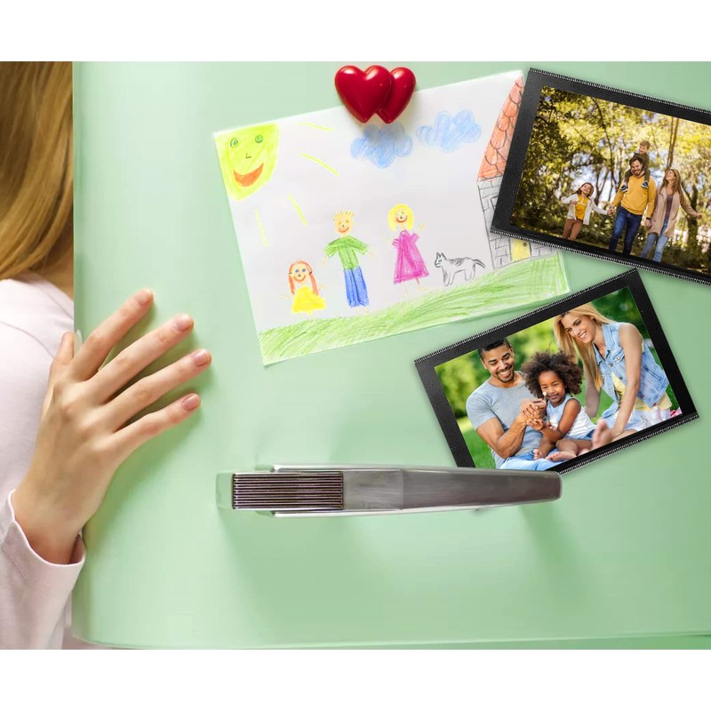 10 Pack 4"x6" Premium Super Slim Magnetic Picture Pockets Frames
