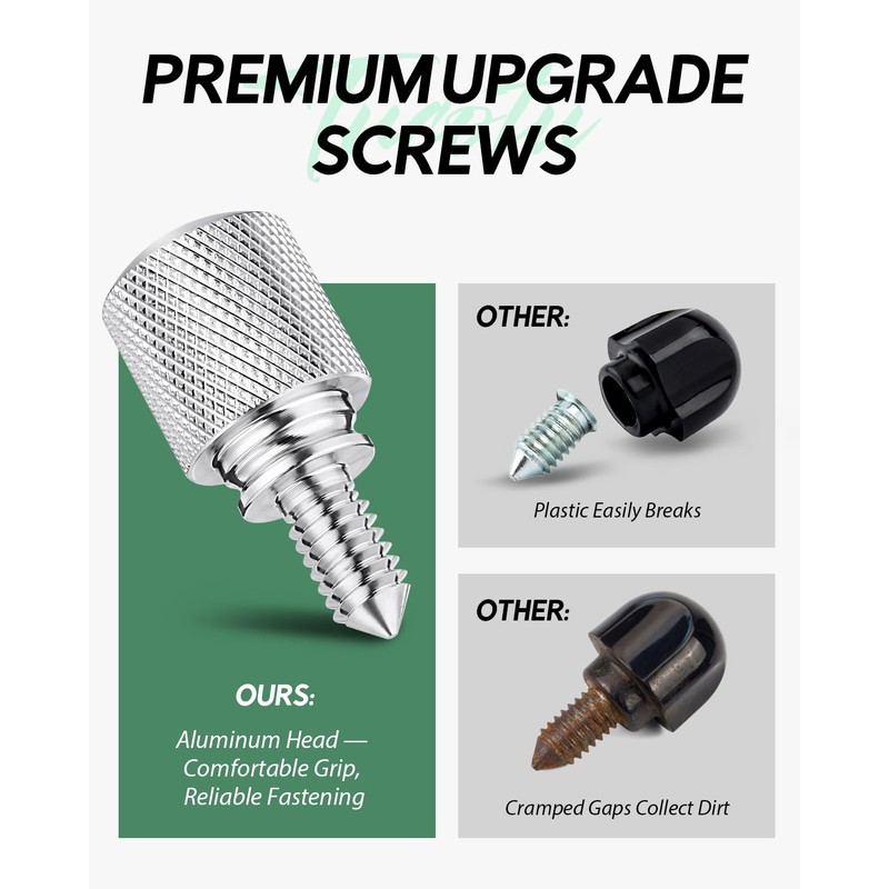 Attachment Knob Thumb Screw, 1.65‘’ Mixer Thumb Screw Knob, Upgraded