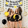 Navy Blue Silver Welcome Home We Missed You Decoration Kit
