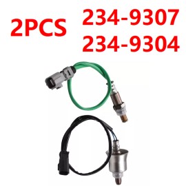 Unbranded 2Pcs For 2018 Toyota Camry 2.5L Up&Downstream Oxygen O2 Sensor 234-9307 234-9304