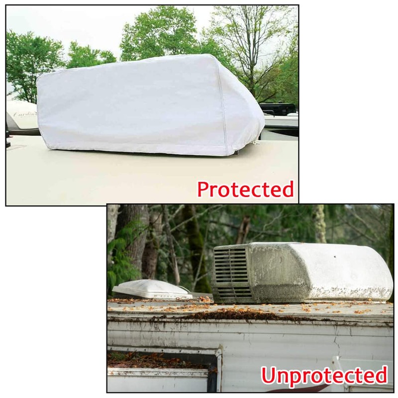 RV Air Conditioner Cover - A/C Dustproof Protective Case Accessories,