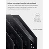 Sivelike A4 File Holder Folding Bookshelf,1 Year Warranty,3 Vertical Compartments