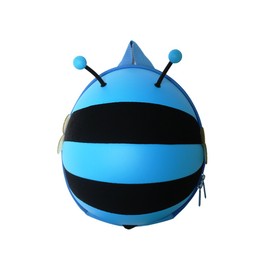 Little Cute Zoo Cartoon Kids Backpack 3D Bumble Bee Perfect for 2-6Y Children Preschool Day Care Backpack Boys and Girls (Blue)