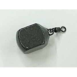 Pack of 10 x Square Rotatable Weights for Fishing Sizes 71 - Carp / Freshwater Fishing